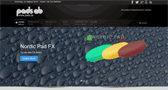 Desktop Screenshot of pads.se