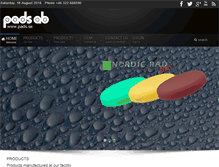 Tablet Screenshot of pads.se