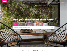 Tablet Screenshot of pads.com.co